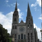 The cathedral at Chartres